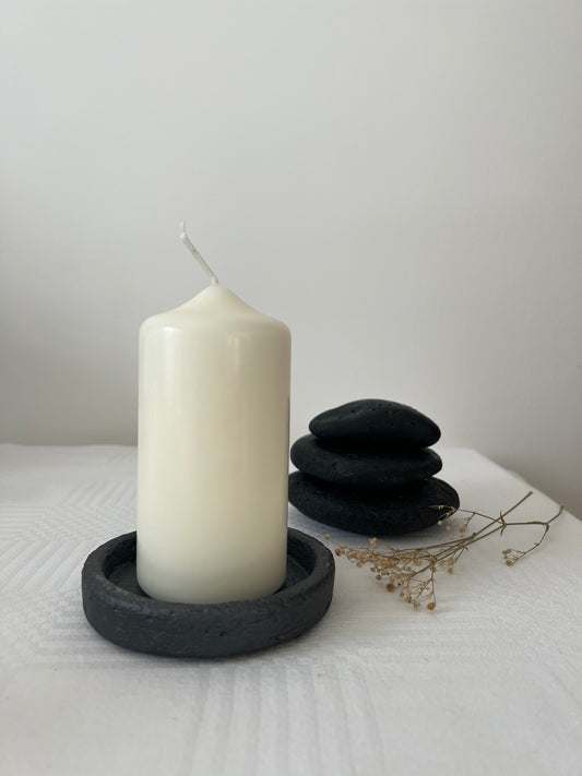 PALOMA- Présentoir rond en ciment - B&Inside