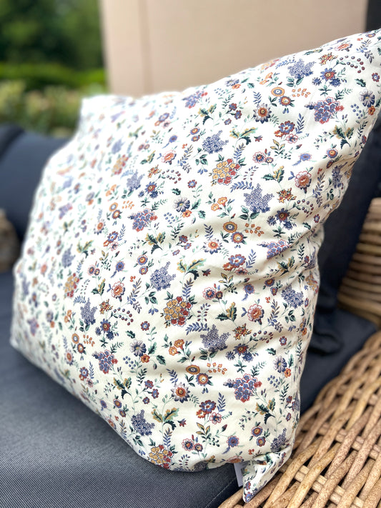 Housse de coussin fleuri MELOWZIA