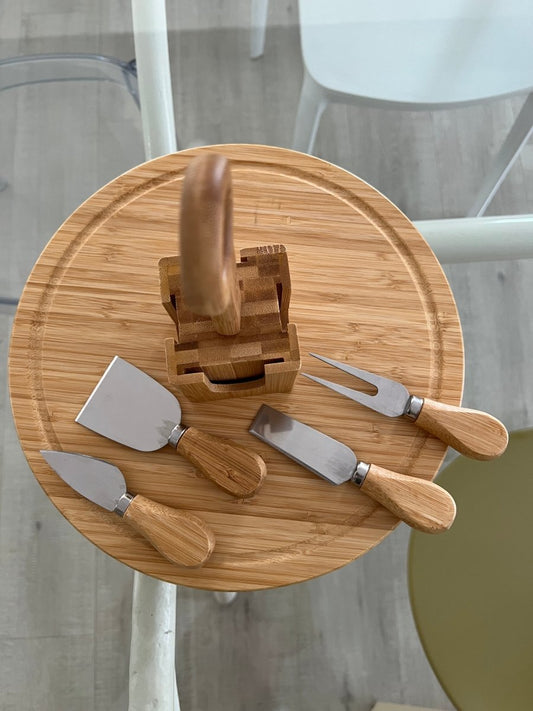 ANTONA - Plateau à fromage en bois - B&Inside