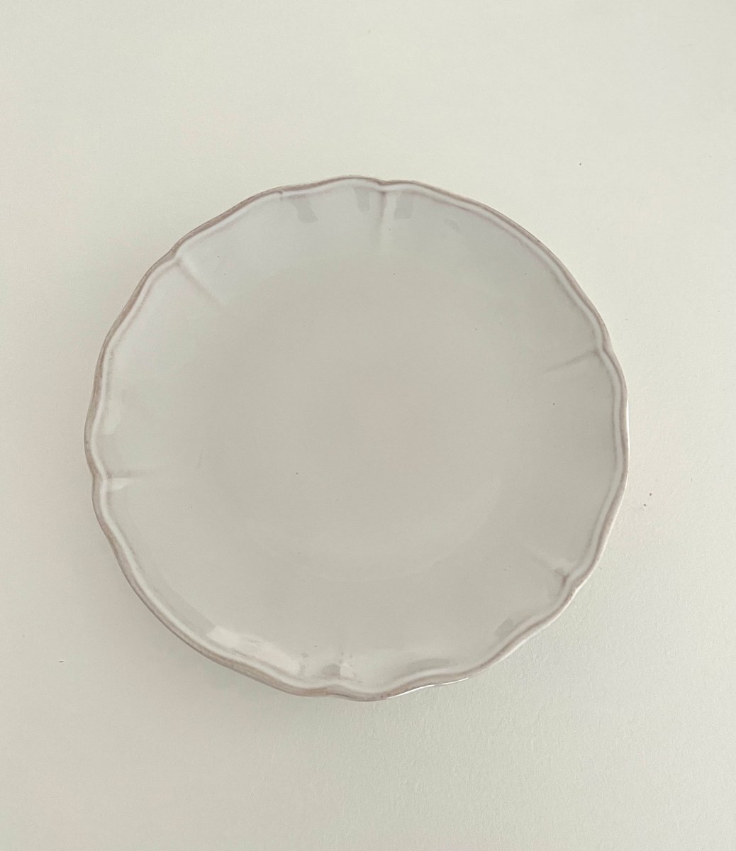 Assiette à dessert blanche ALANTEJO - B&Inside