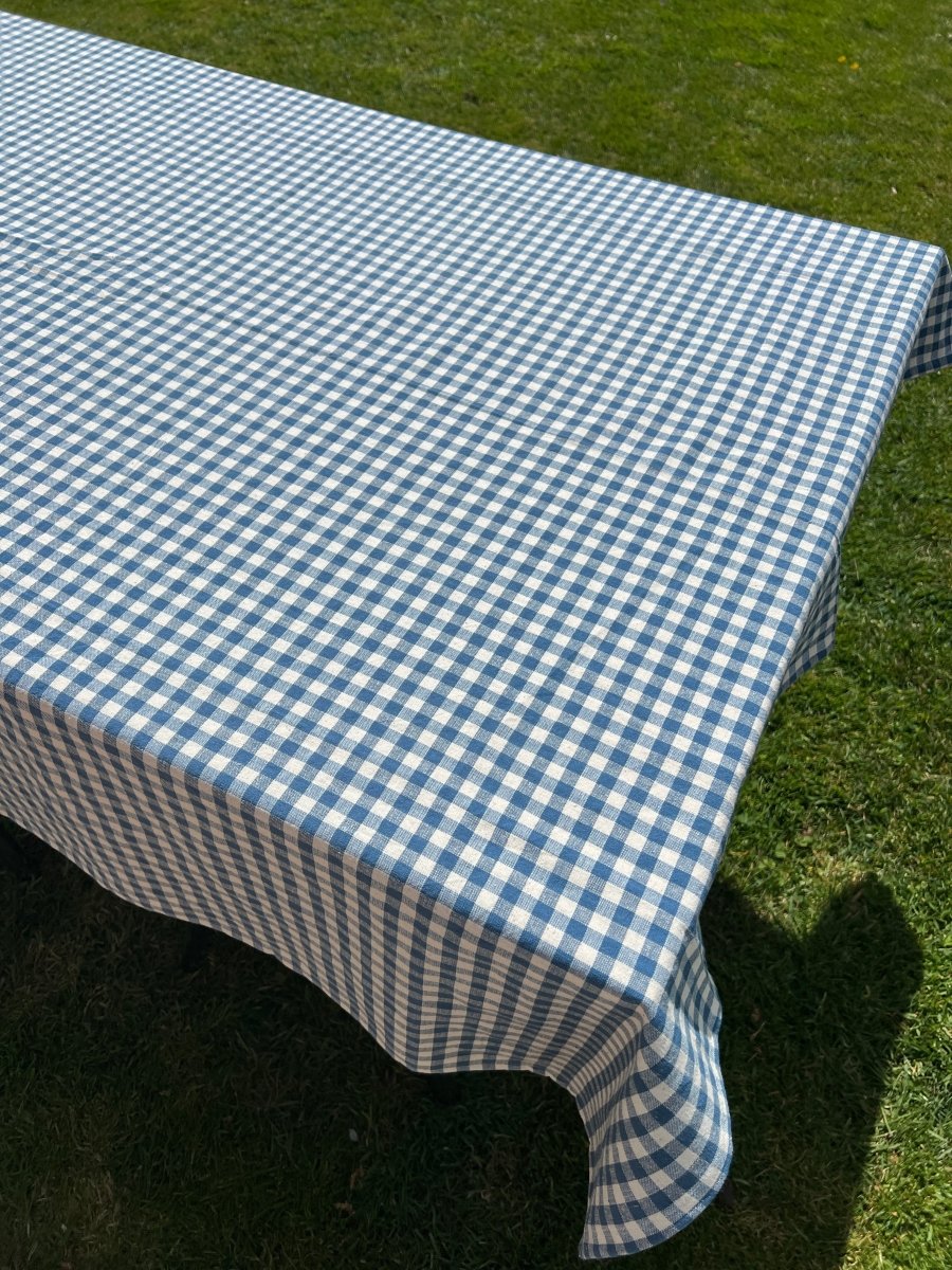 BLUE SKUARE - Nappe à carreaux - B&Inside