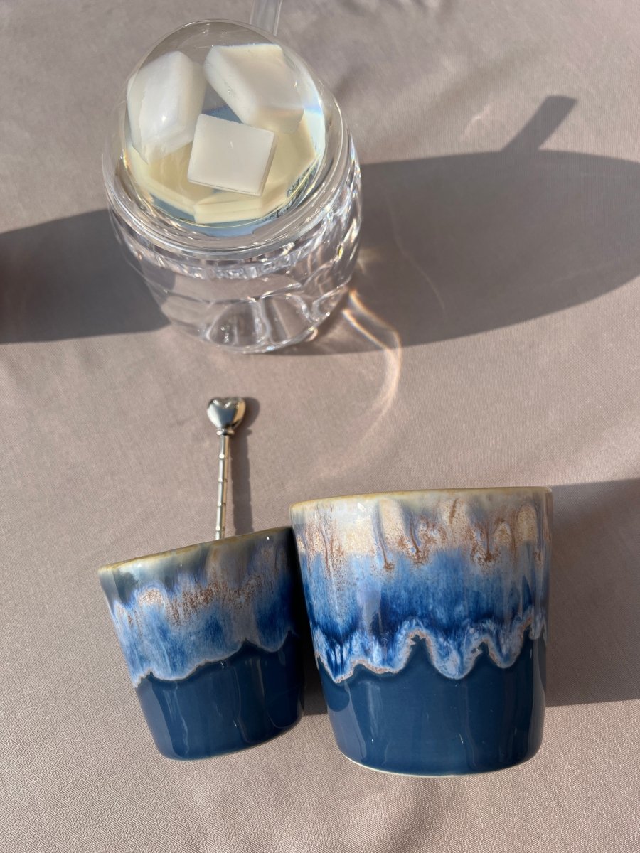 CAPRICE - Tasse à expresso bleu marine - B&Inside