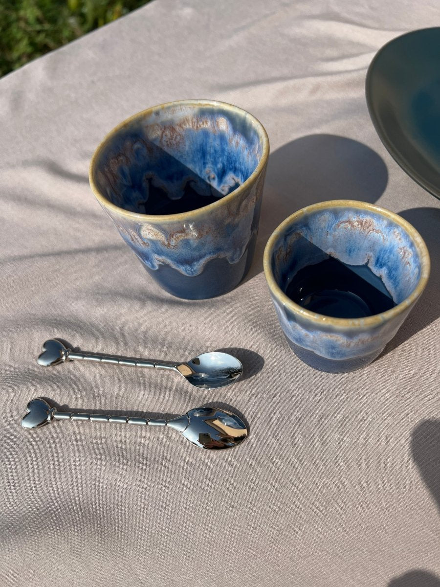 CAPRICE - Tasse à expresso bleu marine - B&Inside