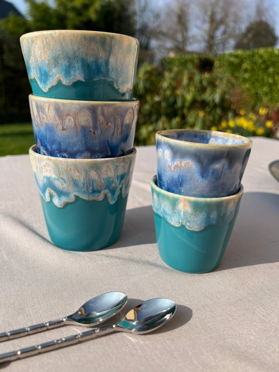 CAPRICE - Tasse à expresso turquoise - B&Inside