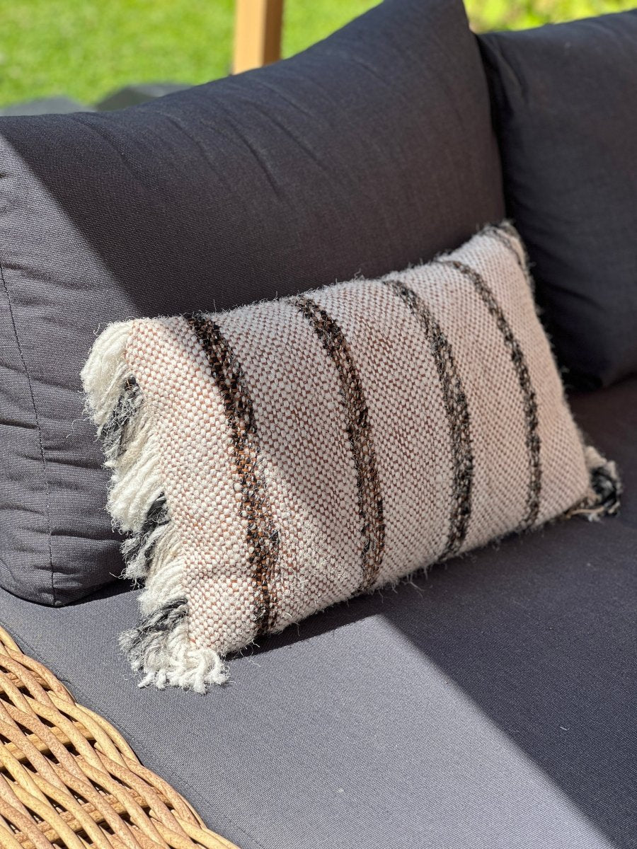 Coussin rayé - BISALI - B&Inside