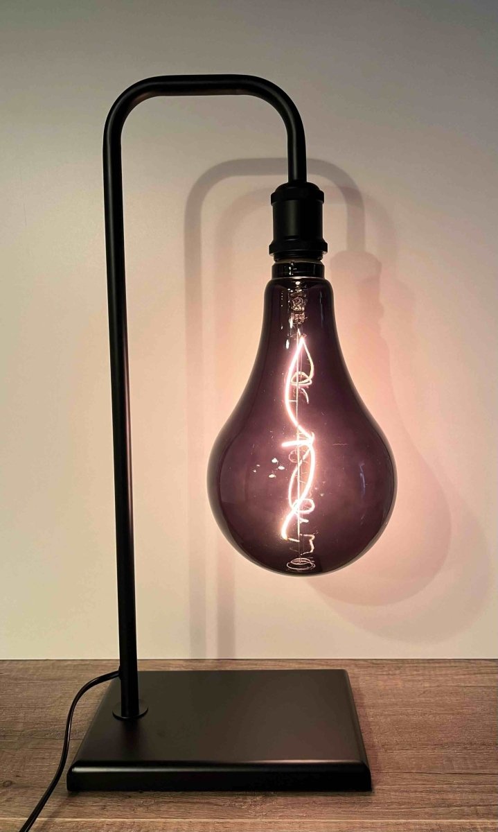 Lampe industrielle NIGHT BLACK métal noir - B&Inside