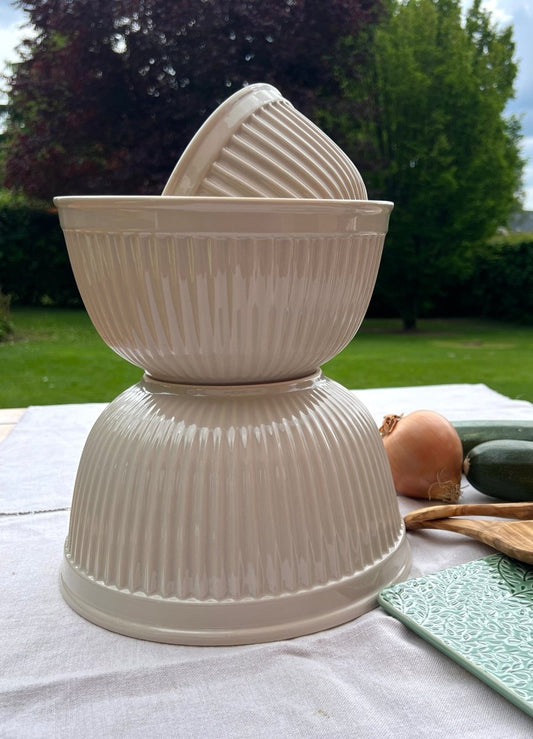 MADELON - Saladiers en grès émaillés - B&Inside