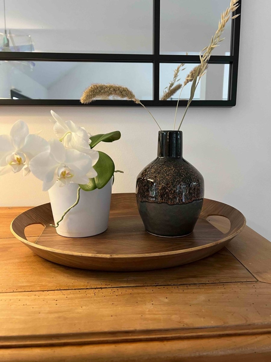 MONTPARNASSE - Plateau en bois oval - B&Inside