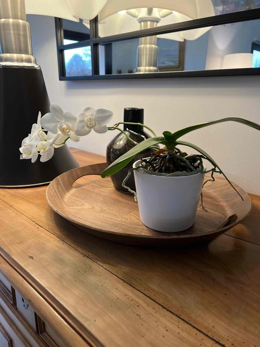 MONTPARNASSE - Plateau en bois oval - B&Inside