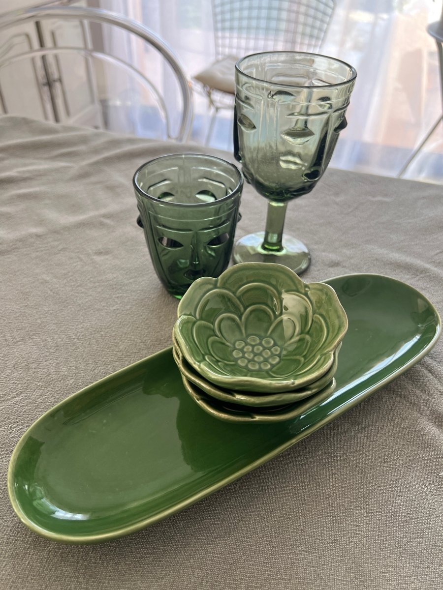 PETALES GOURMANDS: Plateau apéritif 3 coupelles fleurs - B&Inside