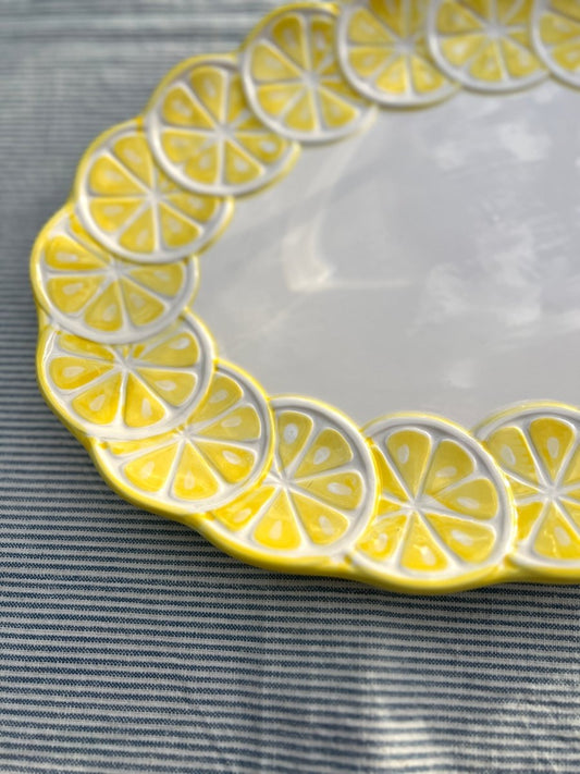 Plat ovale LEMON TWIST - B&Inside