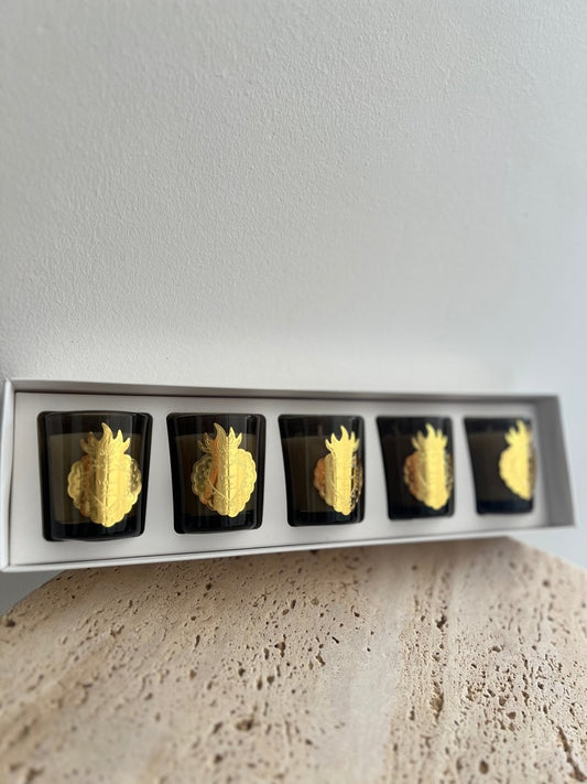 PODIUM: Coffret de 5 mini bougies parfumées - B&Inside