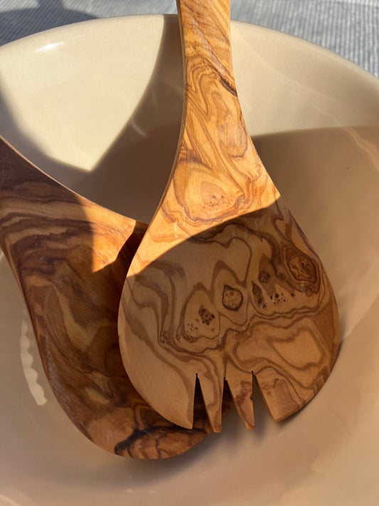 RONADO - Couverts à salade en bois - B&Inside