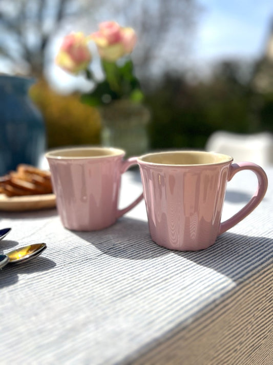 ROSALINE - Mug rose - B&Inside