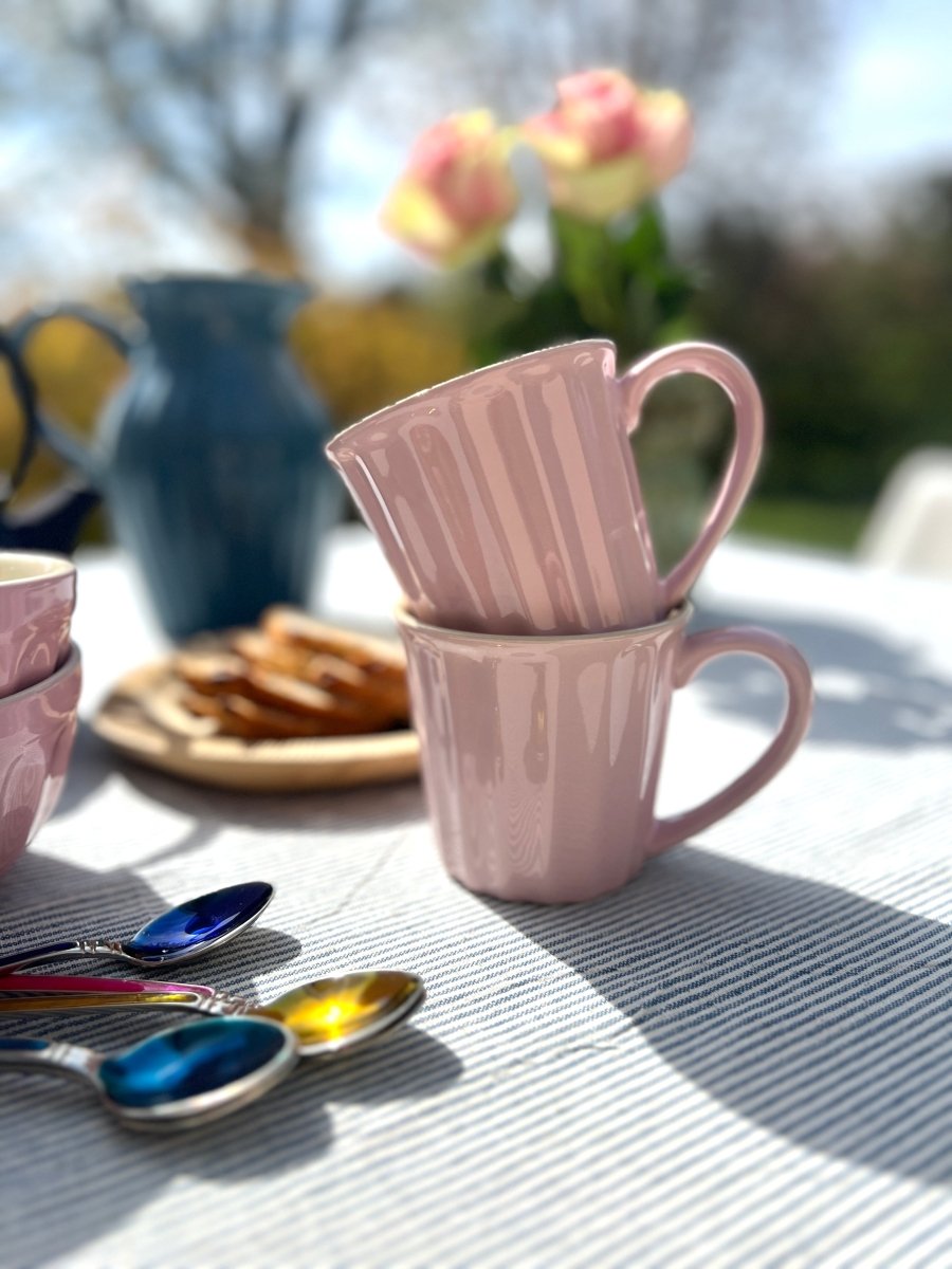 ROSALINE - Mug rose - B&Inside