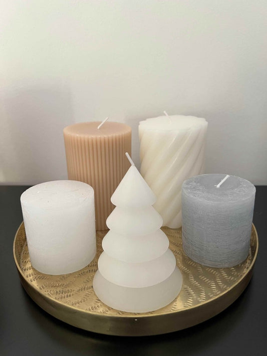 TERRE - Bougie arbre blanc - B&Inside