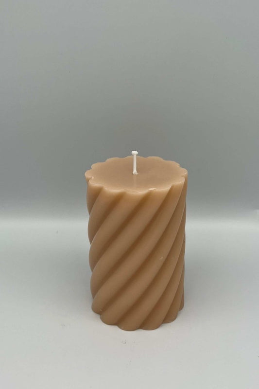 VENUS - Bougie torsade nude - B&Inside