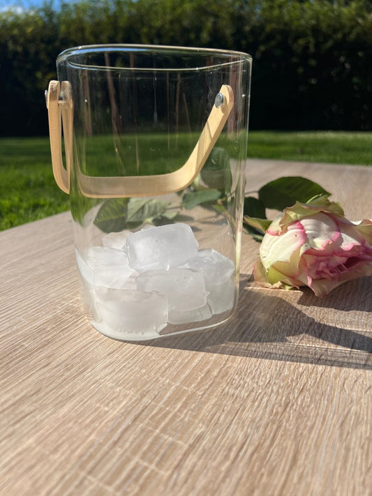 ZENITH - Seau à glace avec anse en bois - B&Inside