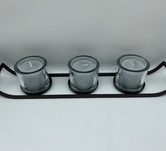 ARIZONA - Photophore et 3 bougies - B&Inside