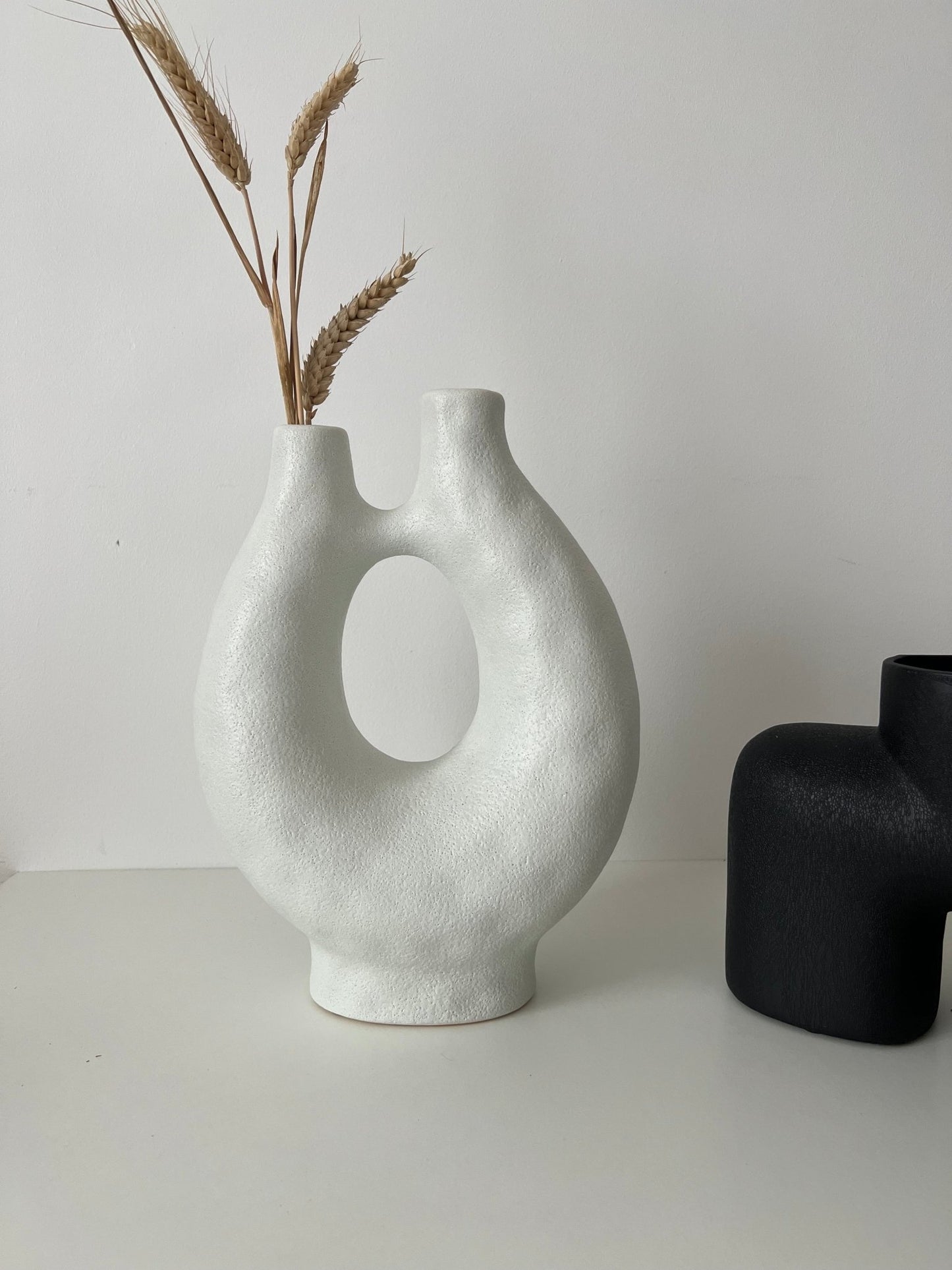 AYLA - Vase blanc - B&Inside