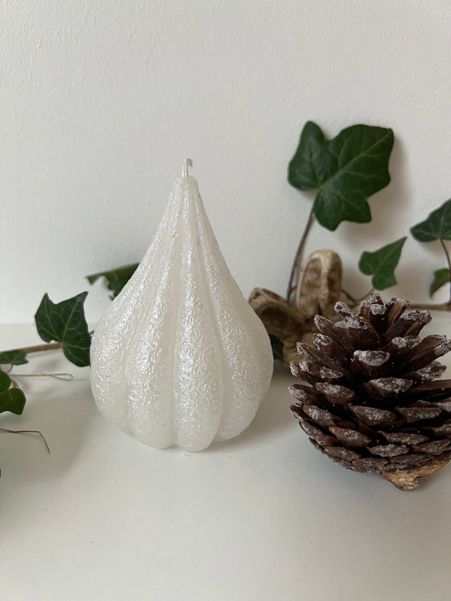 Bougie Poire blanche irisée - B&Inside