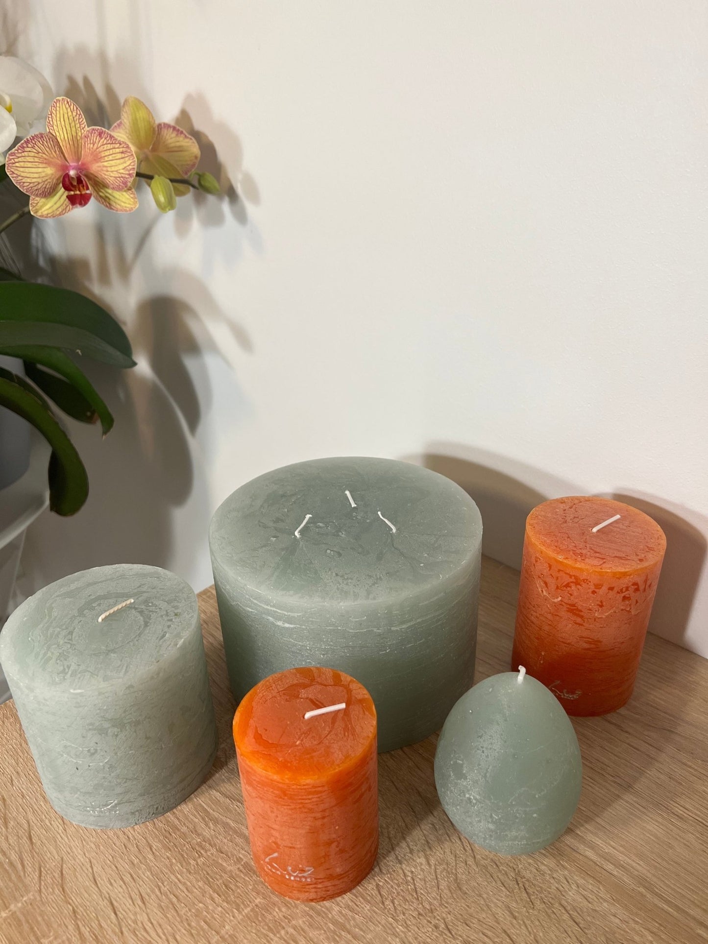 Bougies Luz Your Senses - Orange - B&Inside