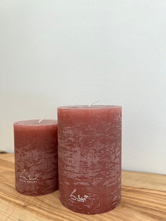 Bougies Luz Your Senses - Rouille - B&Inside