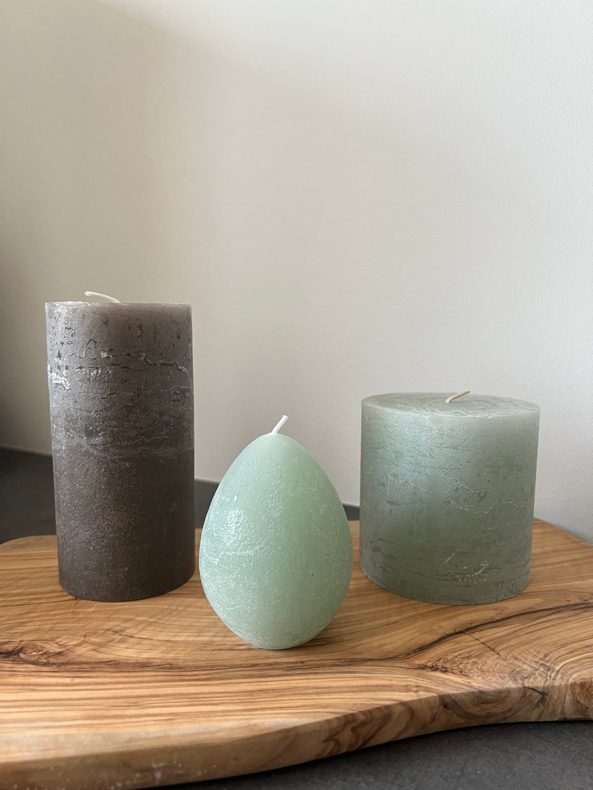 Bougies Luz Your Senses - Vert d'eau - B&Inside