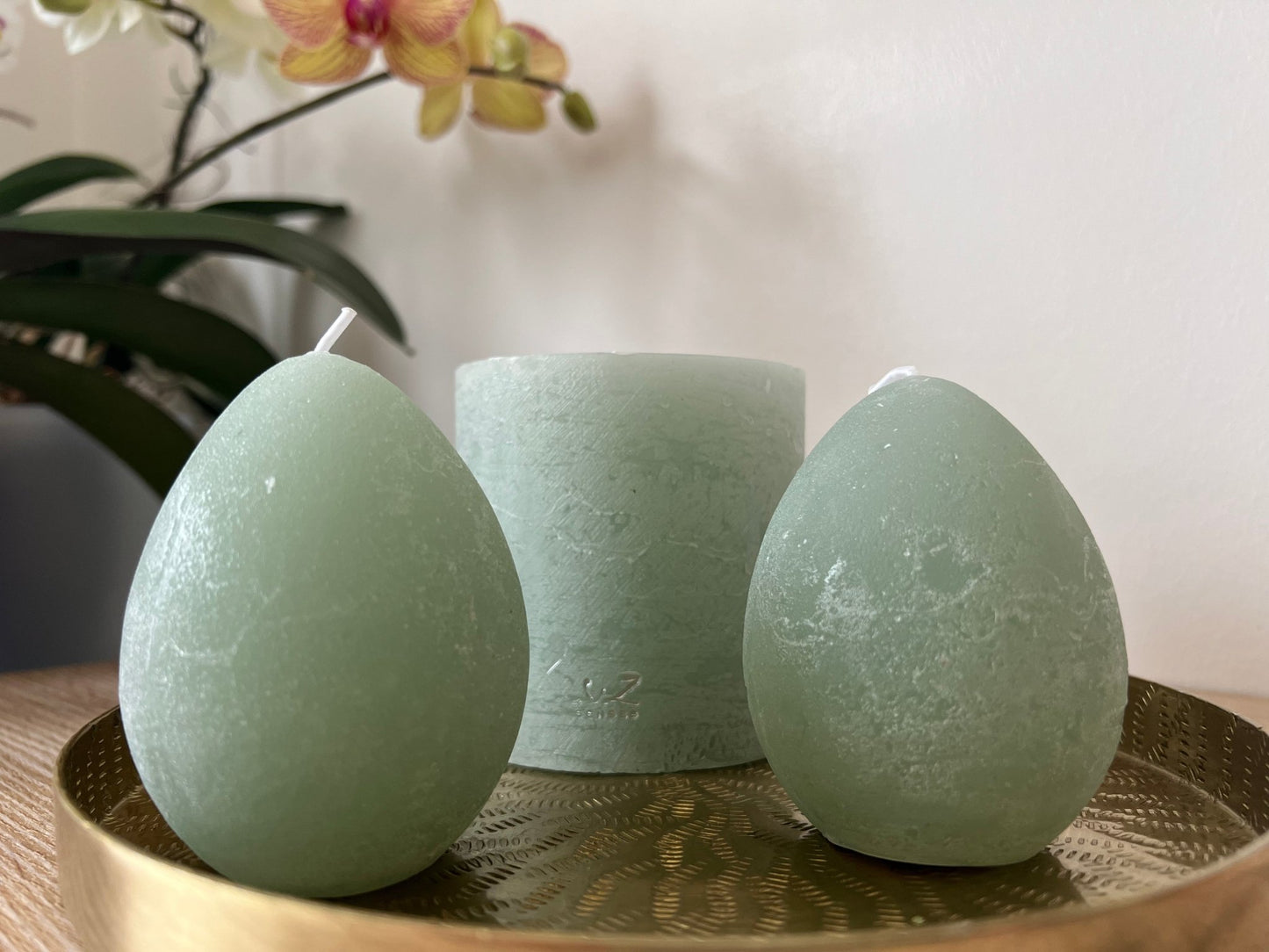 Bougies Luz Your Senses - Vert d'eau - B&Inside