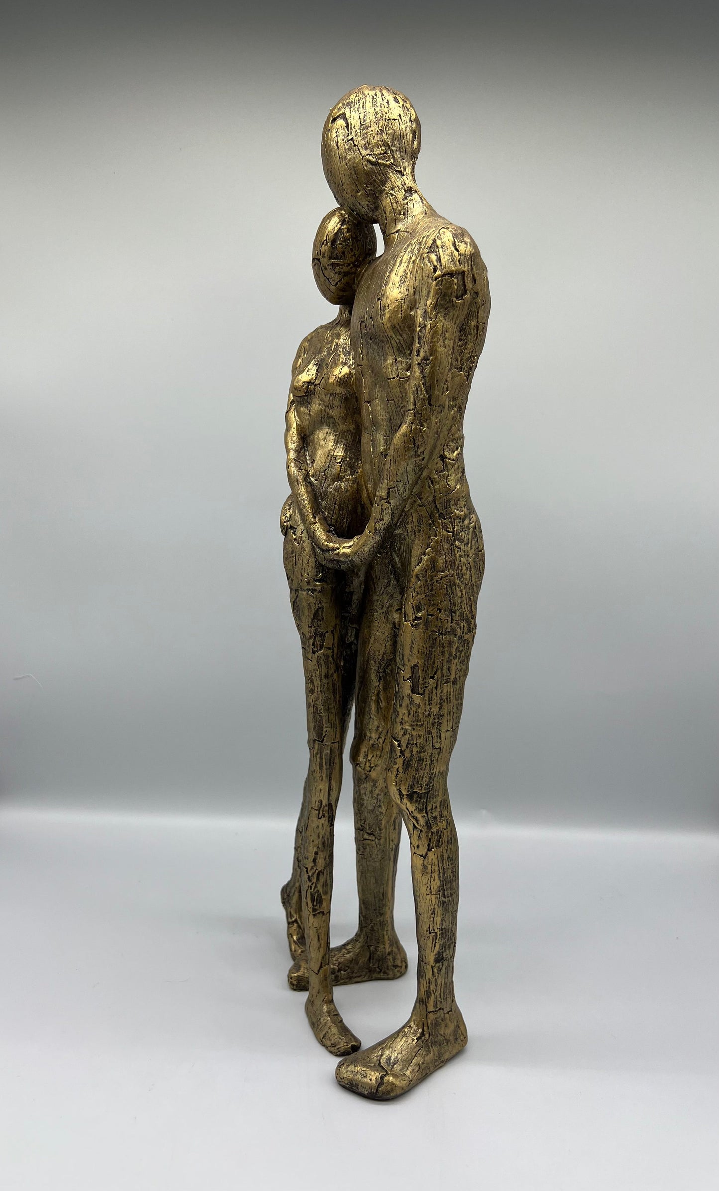 EDEN - Statuette de couple enlacé en bronze statuette B&Inside