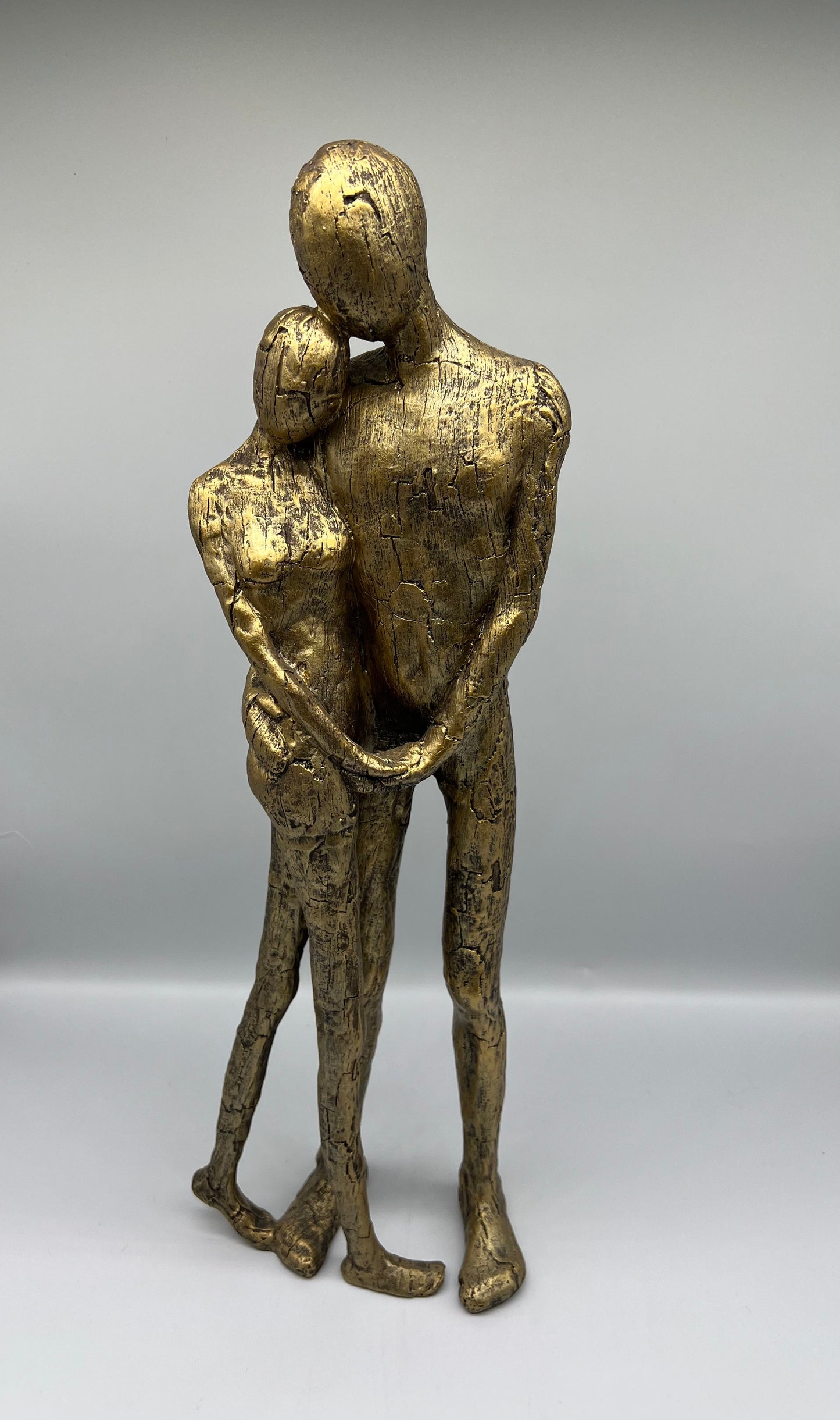 EDEN - Statuette de couple enlacé en bronze statuette B&Inside