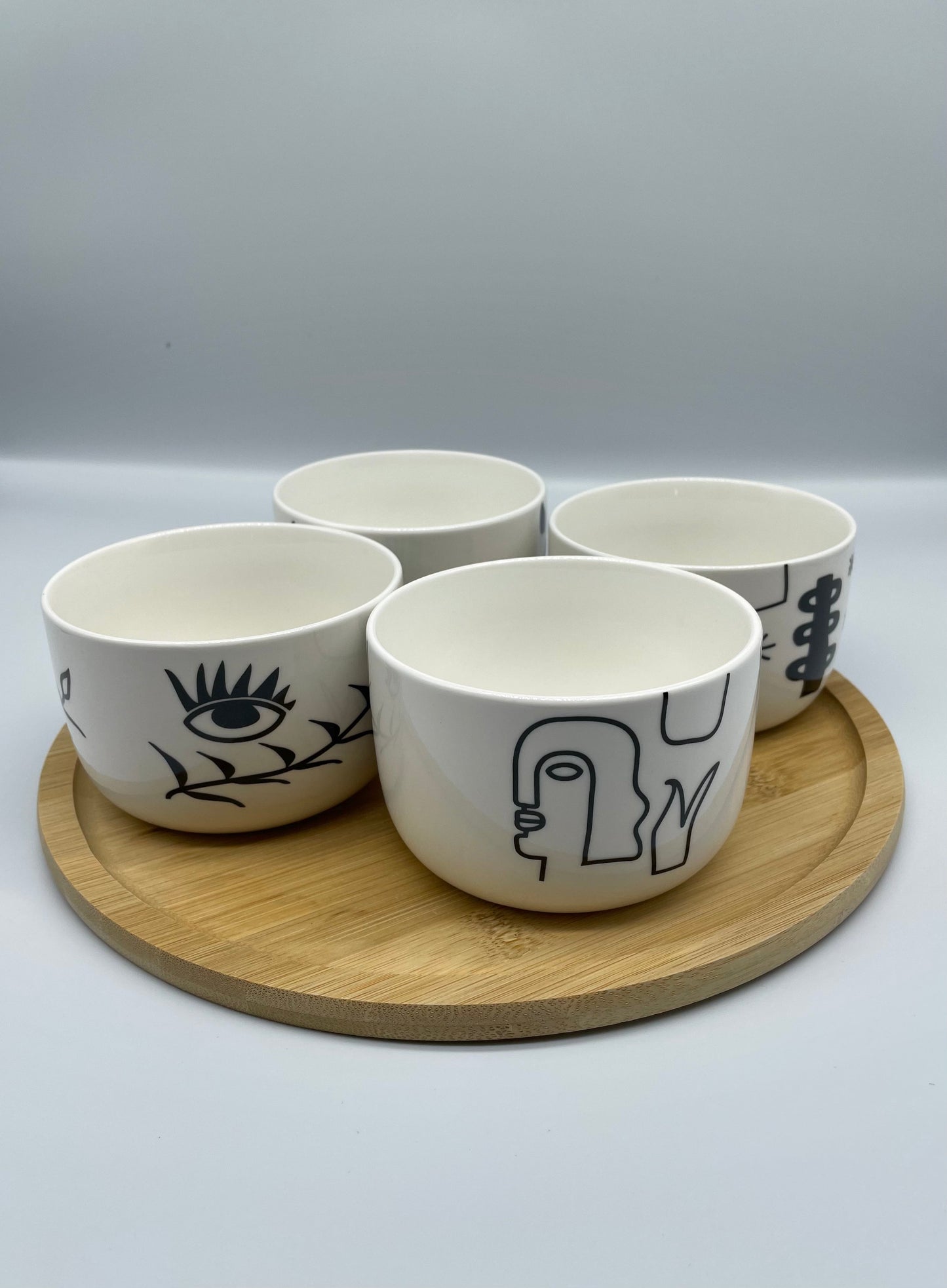 ROSI - Coffret de coupelles en faïence B&Inside
