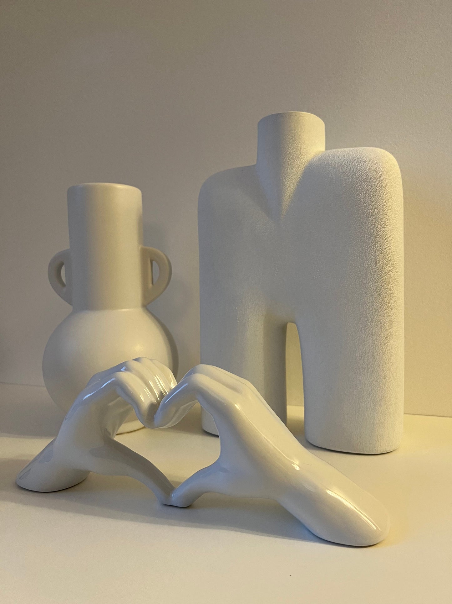 SOBA - vase large blanc B&Inside