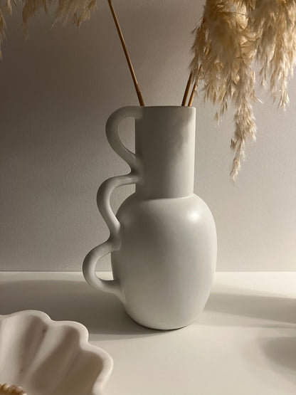 FLORA - Vase blanc - B&Inside