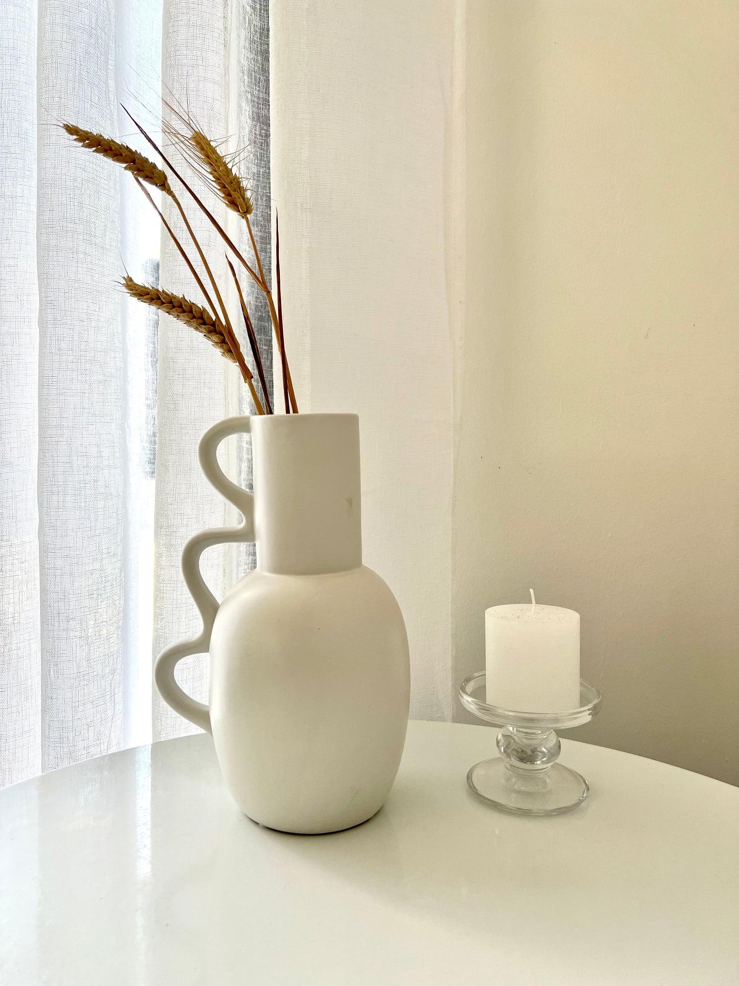 FLORA - Vase blanc