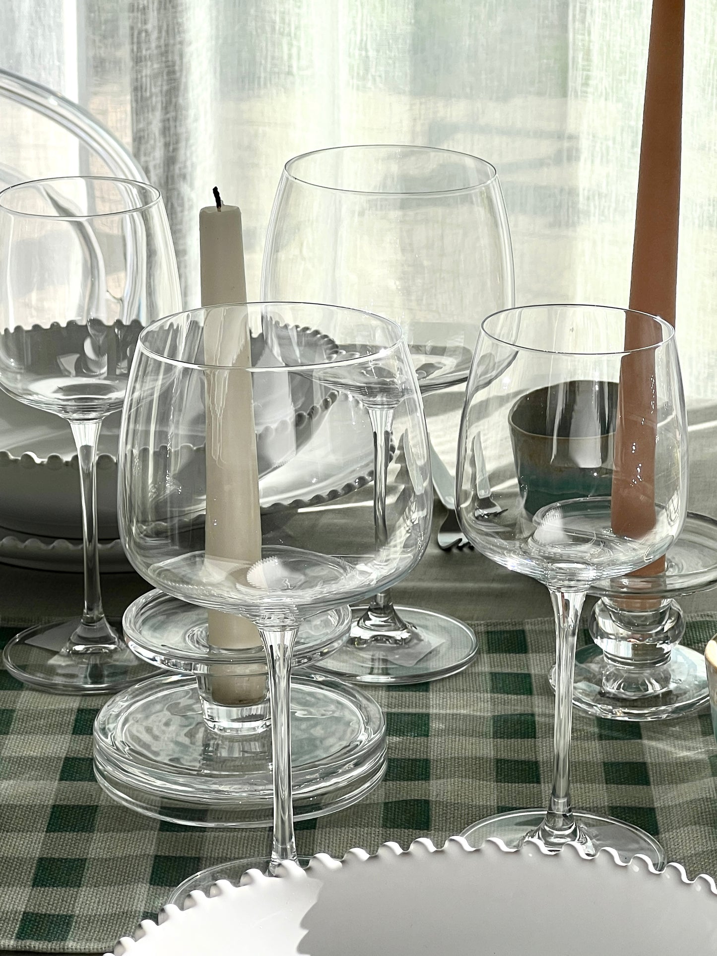 Set de 6 Verres à vin ISABEL transparents