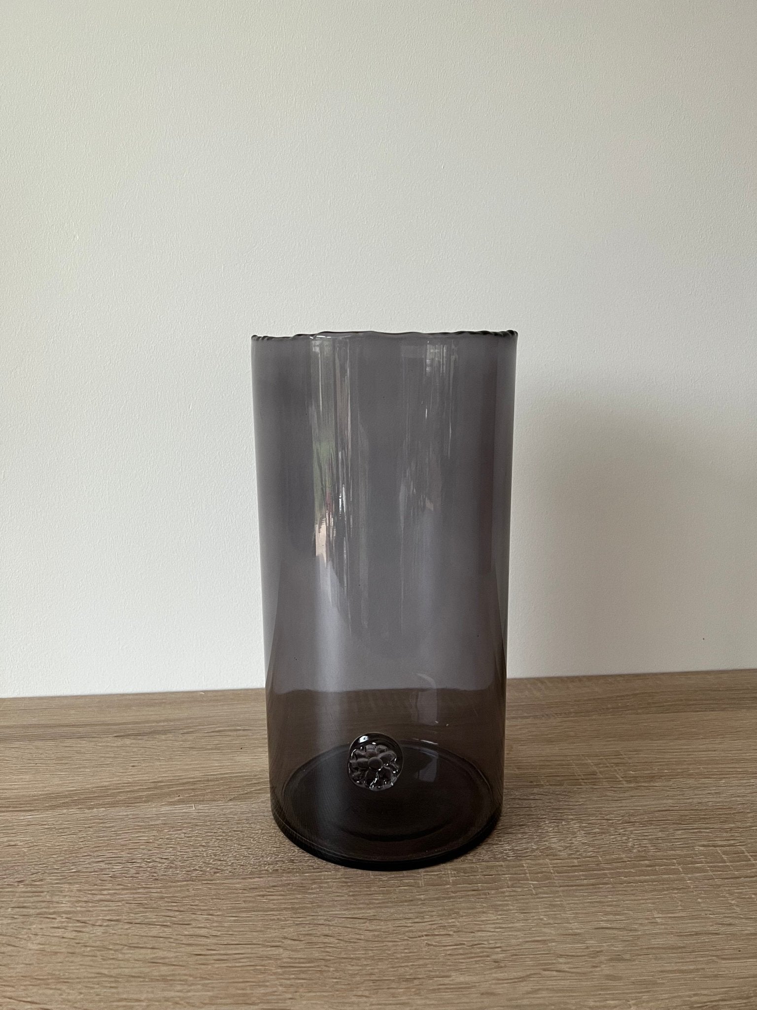 BODEN - Vase en verre gris - B&Inside