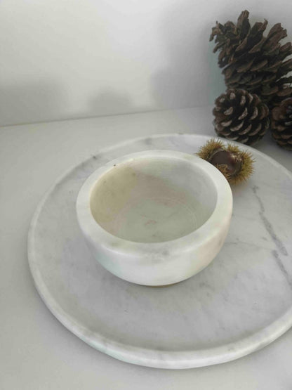 Bol en marbre blanc NATOVI - B&Inside