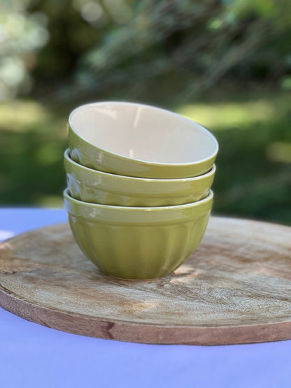 Bol INFUSION - Bol vert en grès émaillé - B&Inside