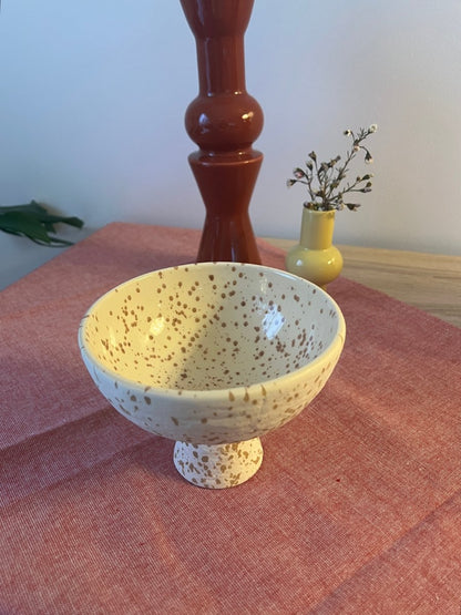 Bol sur pied écru PABLO - B&Inside