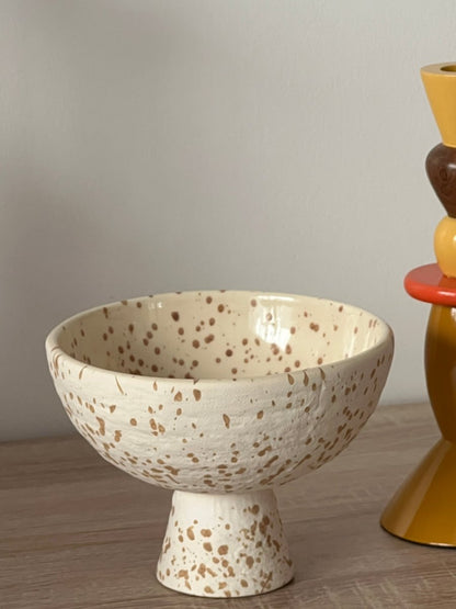 Bol sur pied écru PABLO - B&Inside