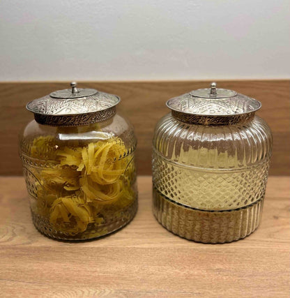 Bonbonnière en verre HANNA - B&Inside