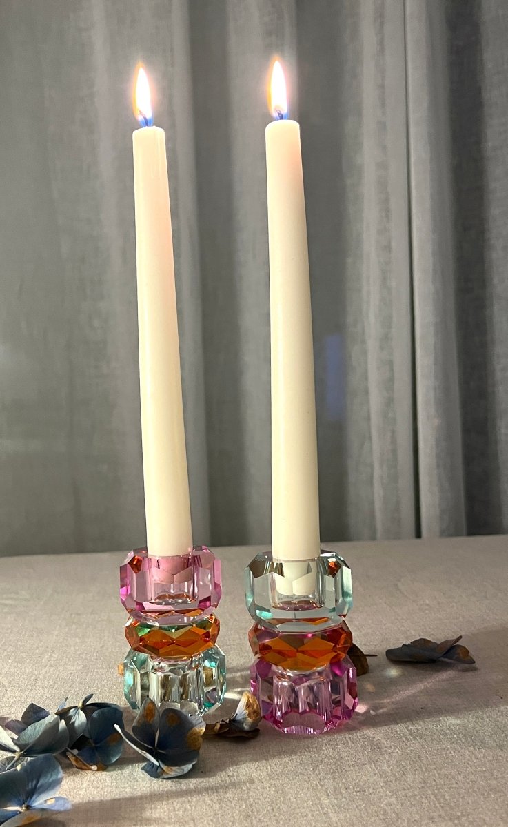 Bougeoir BIXI en cristal - B&Inside