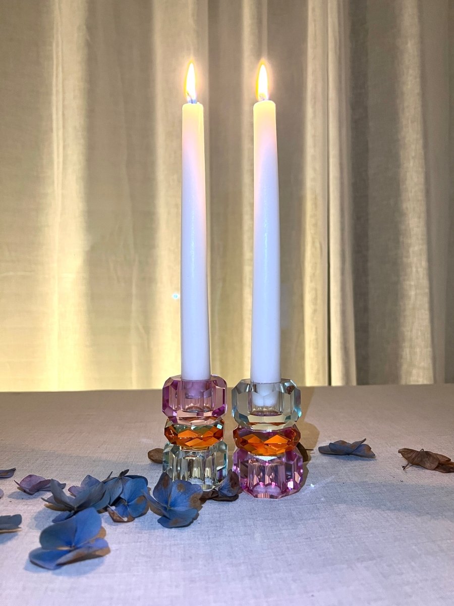 Bougeoir BIXI en cristal - B&Inside