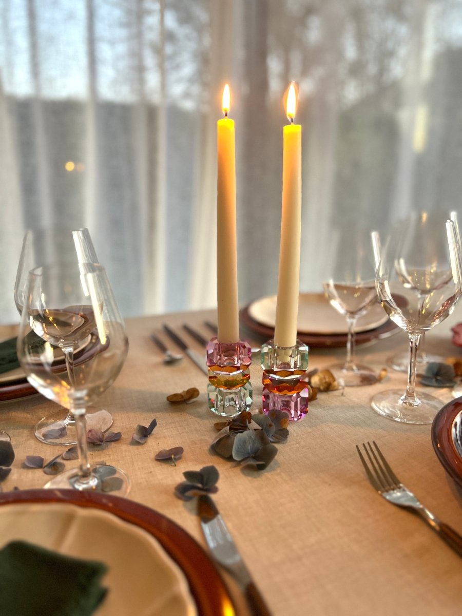 Bougeoir BIXI en cristal - B&Inside