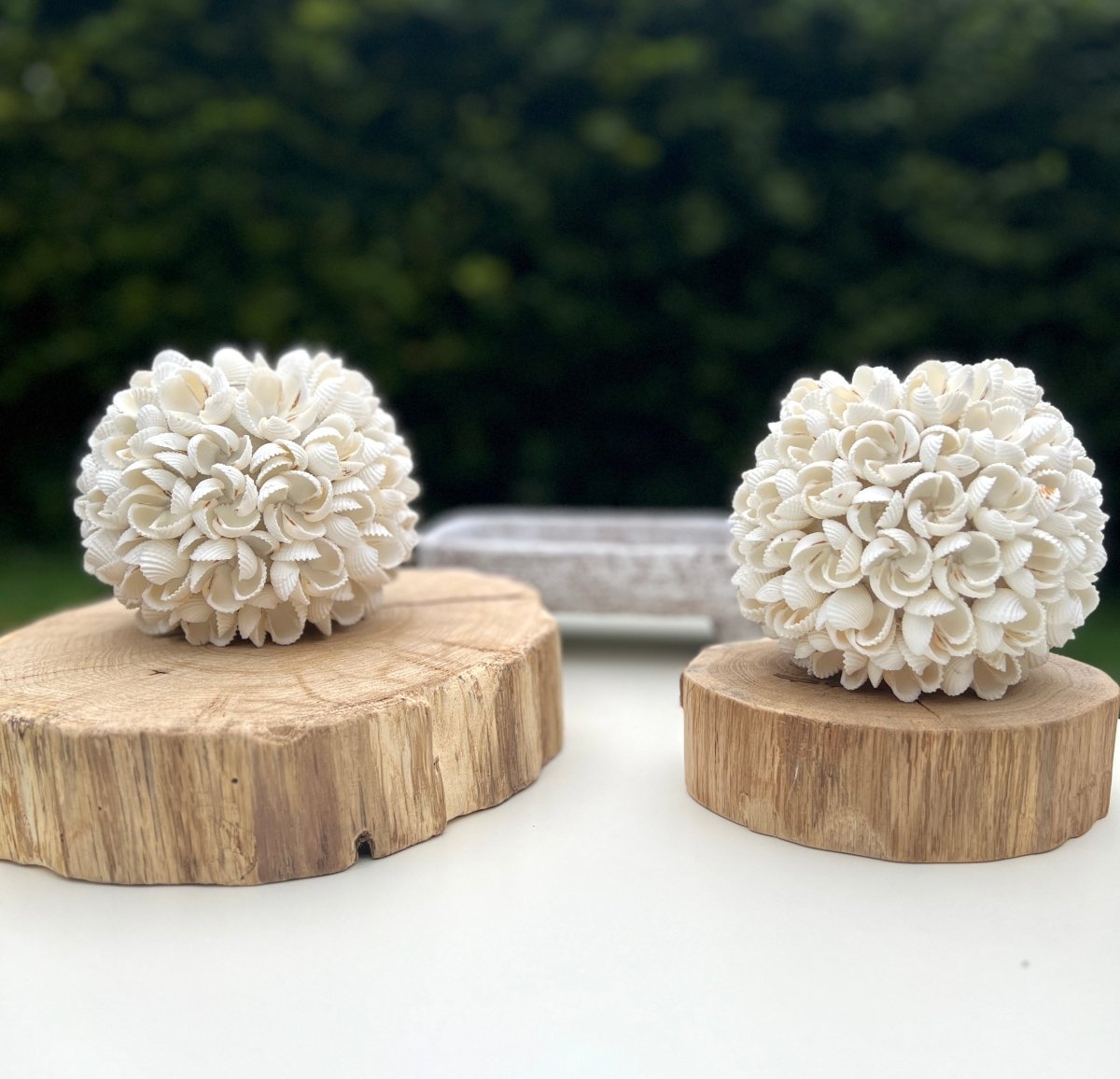 Bougeoir coquillages KEMANSI - Décoration exotique - B&Inside