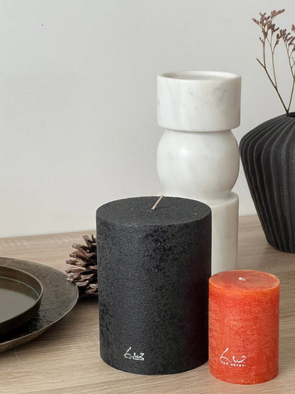 Bougies Luz Your Senses - Noir - B&Inside