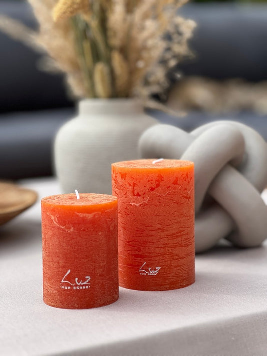 Bougies Luz Your Senses - Orange - B&Inside