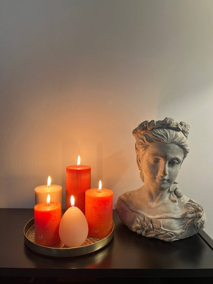 Bougies Luz Your Senses - Orange - B&Inside