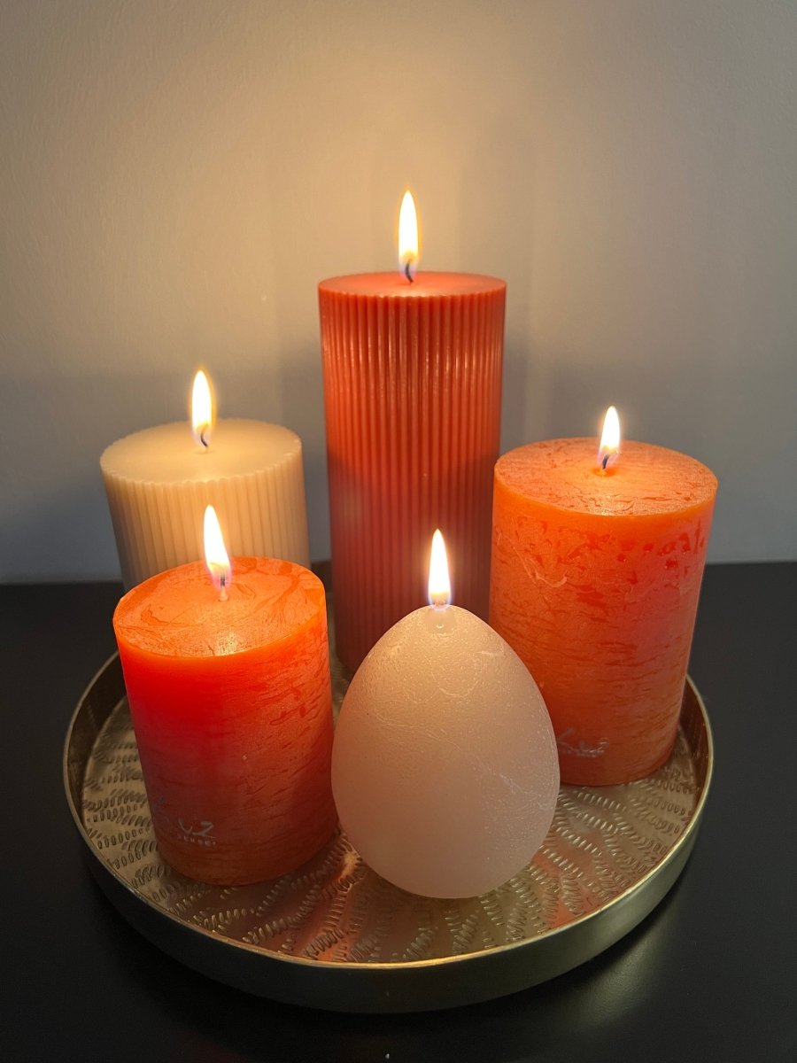 Bougies Luz Your Senses - Orange - B&Inside
